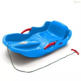   Műanyag szánkó háttámlával és fékekkel Baby Mix Speed Bob