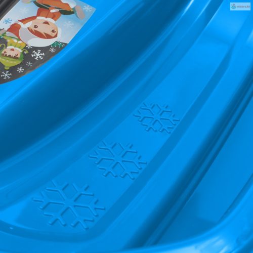 Műanyag szánkó háttámlával és fékekkel Baby Mix Speed Bob