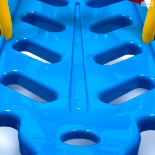 Műanyag szánkó háttámlával Baby Mix Snow Star