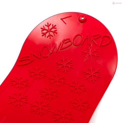 Hócsúszka Baby Mix SNOWBOARD 72 cm piros