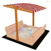 Tető fa homokozóhoz Baby Mix 120x120 cm