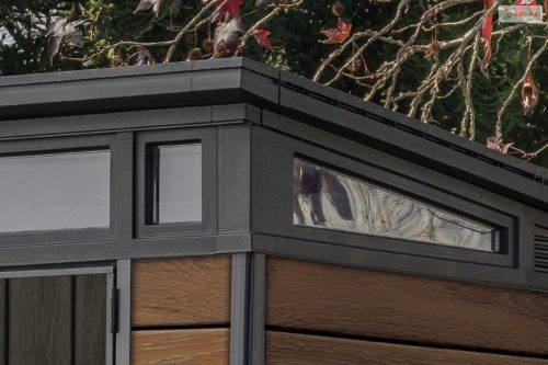 Kerti ház Keter Signature 11x7 dió, padlóval