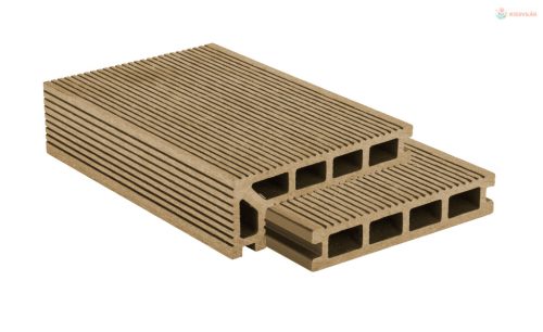 G21 kültéri padlóburkolat 2,5 x 14 x 400 cm, Cumaru szín, WPC anyag