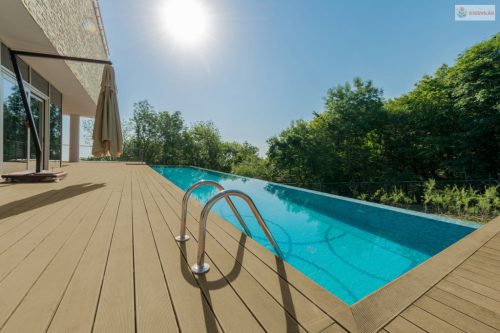 G21 kültéri padlóburkolat 2,5 x 14 x 400 cm, Cumaru szín, WPC anyag