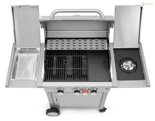 G21 California BBQ Premium line gázgrill, 4 égőfej + ajándék nyomáscsökkentő