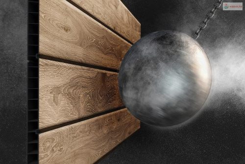 Kerti ház Keter PENT Signature 9x7 Kőrisfa, padlóval