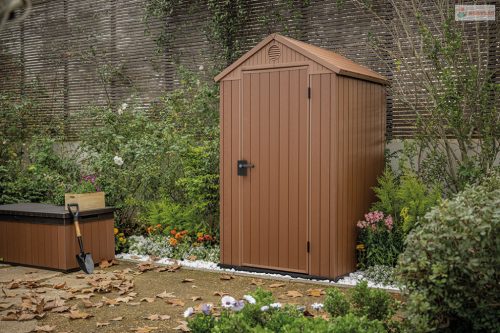 Keter Darwin 4 x 4 barna kerti tároló padlóval