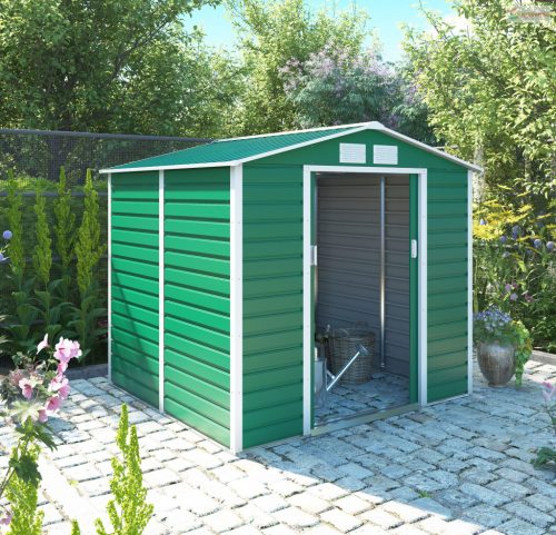 G21 GAH 407 kerti tároló 213 x 191 cm, zöld