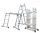 G21 GA-G21-SZ 4x3-3,7M többfunkciós létra, alumínium