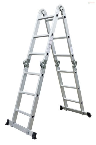 G21 GA-G21-SZ 4x3-3,7M többfunkciós létra, alumínium