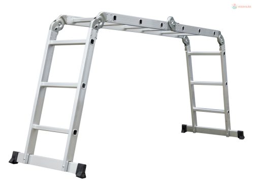 G21 GA-G21-SZ 4x3-3,7M többfunkciós létra, alumínium