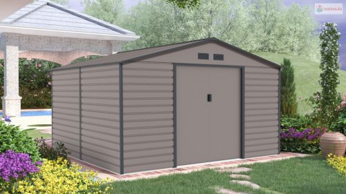 G21 GAH 1085 kerti tároló 340 x 319 cm, szürke