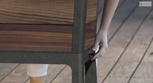 Keter Deco Elevated virágláda brazilian