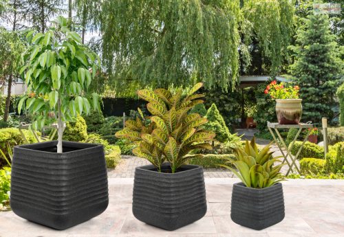 G21 Lava Cube virágcserép 38 x 38 x 37