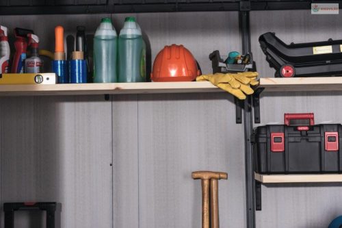 Keter Artisan kerti tároló 7x7 grafit/szürke