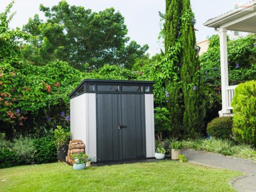 Keter Artisan kerti tároló 7x7 grafit/szürke