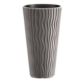 Prosperplast SANDY SLIM virágcserép szürke 39 cm