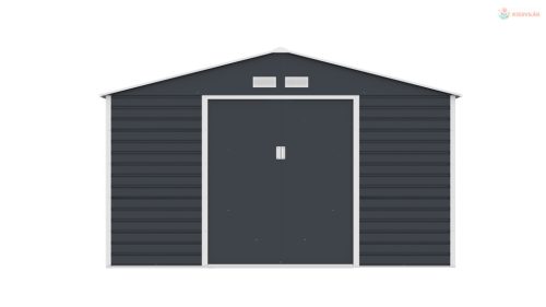 G21 GAH 1300 kerti tároló 340 x 382 cm, antracit