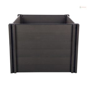 Magaságyás G21 Crop 106 x 106 x 80, WPC, Ébenfa