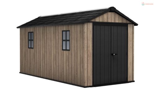 Keter Apex 7,5 x 15 Ashwood kerti ház, padlóval