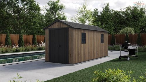 Keter Apex 7,5 x 15 Ashwood kerti ház, padlóval