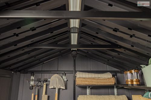 Keter Apex 7,5 x 15 Ashwood kerti ház, padlóval