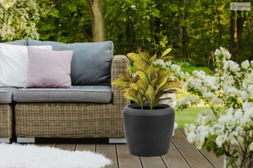 G21 Coal Round virágcserép 44 x 44 x 39,5