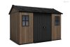 Keter Apex 7,5 x 11 Walnut kerti ház, padlóval