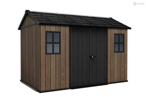 Keter Apex 7,5 x 11 Walnut kerti ház, padlóval