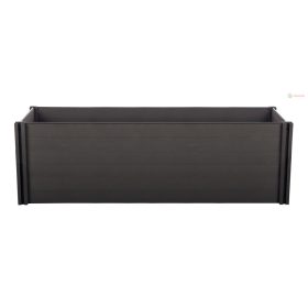 Magaságyás G21 Crop 210 x 106 x 80, WPC, ébenfa