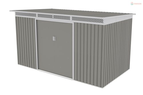 Kerti ház G21 GRAH 700 - 340 x 206 cm, metál szürke