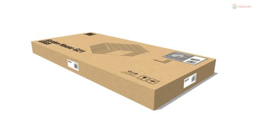 Kerti ház G21 GRAH 700 - 340 x 206 cm, metál szürke