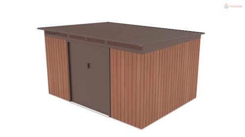 G21 GRAH 915 kerti tároló - 340 x 269 cm, barna