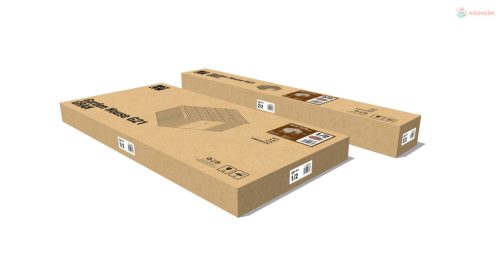 G21 GRAH 915 kerti tároló - 340 x 269 cm, barna