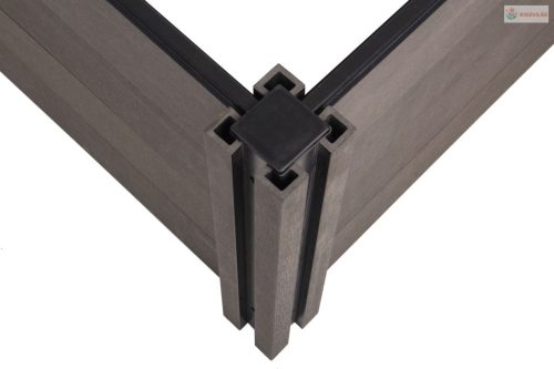 G21 Crop magaságyás 183 x 68 x 54, WPC, Ében