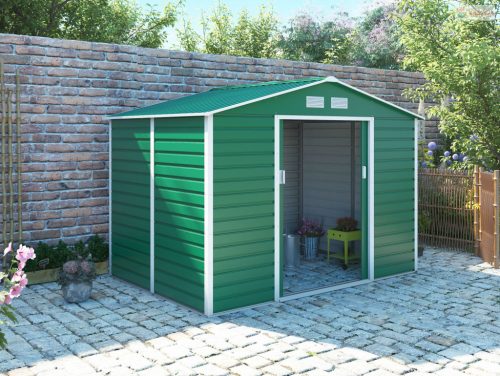 G21 GAH 529 kerti tároló - 277 x 191 cm, zöld