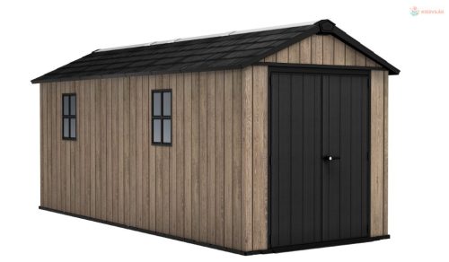 Keter Apex 7,5 x 17 Ashwood kerti ház, padlóval