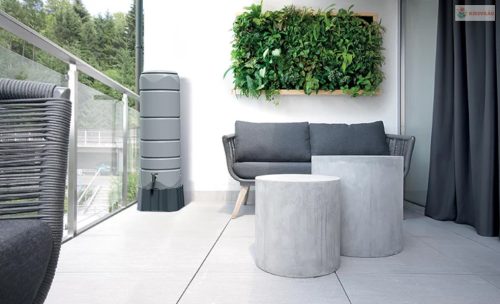 Hordó Prosperplast VUELTA 110 l szürke