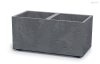 Virágcserép Prosperplast SIERRA CASE betonhatású 77 cm szürke