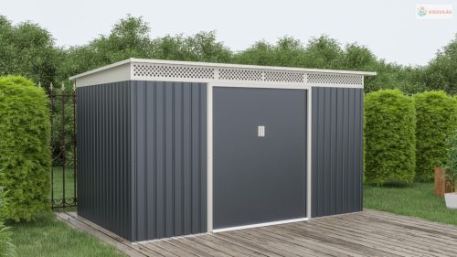 G21 GRAH 700 kerti tároló - 340 x 206 cm, antracit