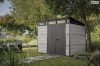 Kerti ház Keter PENT Signature 9x7 Storm Grey, padlóval