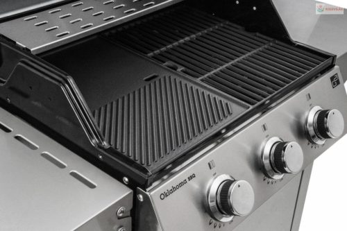 G21 Oklahoma BBQ Premium line gázgrill, 3 égőfej + ajándék nyomáscsökkentő