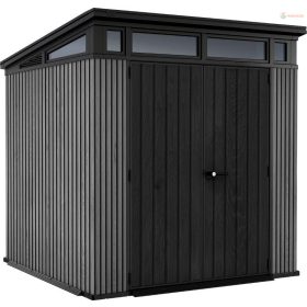   Kerti ház Keter PENT Signature 7 x7 Vertical szürke, padlóval