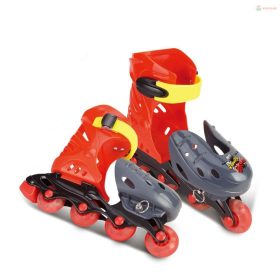   G21 játék - Görkorcsolya állítható mérettel 7" - 8,5" piros és szürke