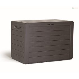 Prosperplast WOODEBOX kerti box barna 190L