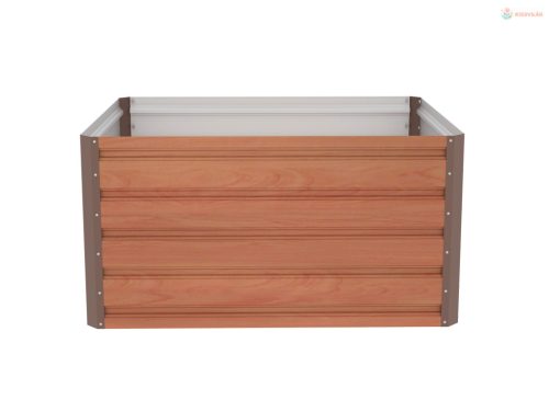 G21 Daisy magaságyás 100 x 80 x 52 cm, fémlemez, barna