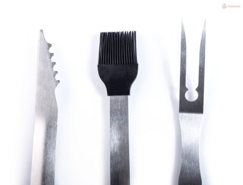 G21 grillező eszközkészlet 3 db, rozsdamentes acél