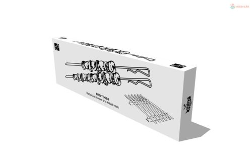 G21 grillező eszközkészlet nyársok és kebab grillezésére