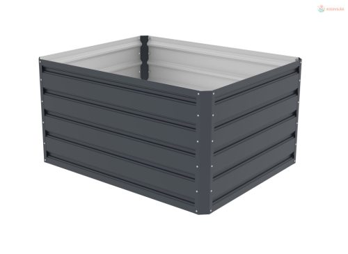 G21 Daisy magaságyás 100 x 80 x 52 cm, fémlemez, antracit