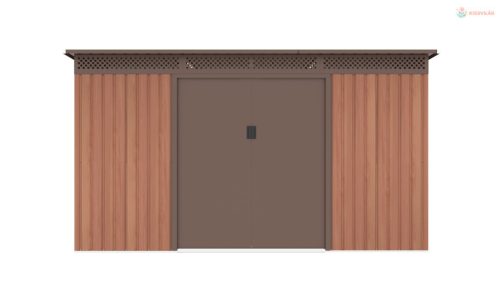 G21 GRAH 700 kerti tároló - 340 x 206 cm, barna